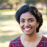 woman smiling